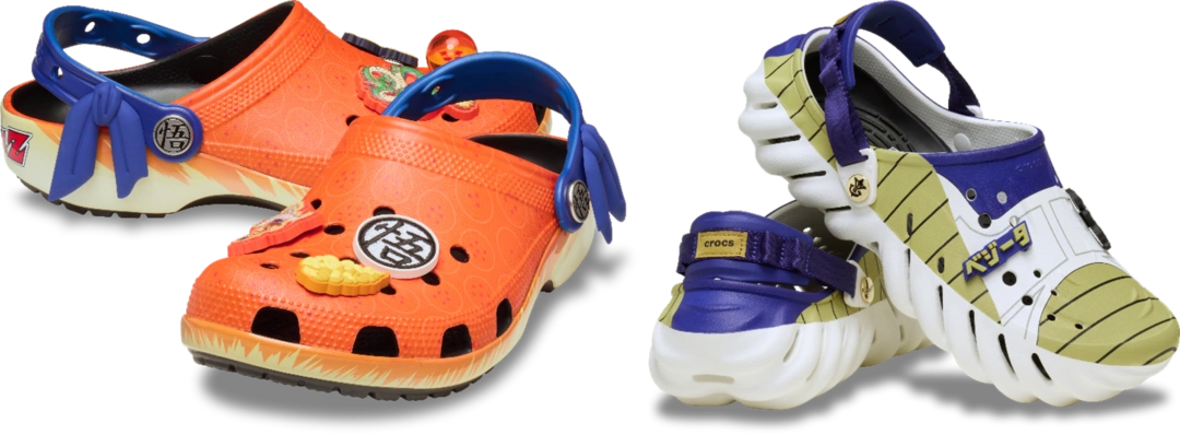 Crocs 联名「龙珠Z」推出孙悟空和贝吉塔两款洞洞鞋插图 Crocs 联名「龙珠Z」推出孙悟空和贝吉塔两款洞洞鞋插图