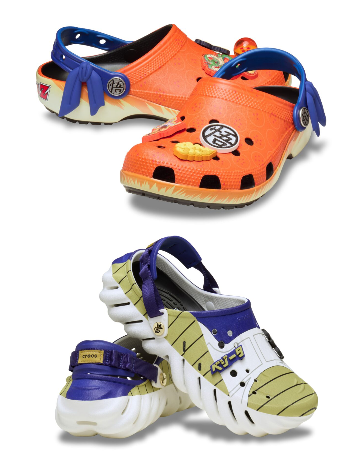 Crocs 联名「龙珠Z」推出孙悟空和贝吉塔两款洞洞鞋缩略图