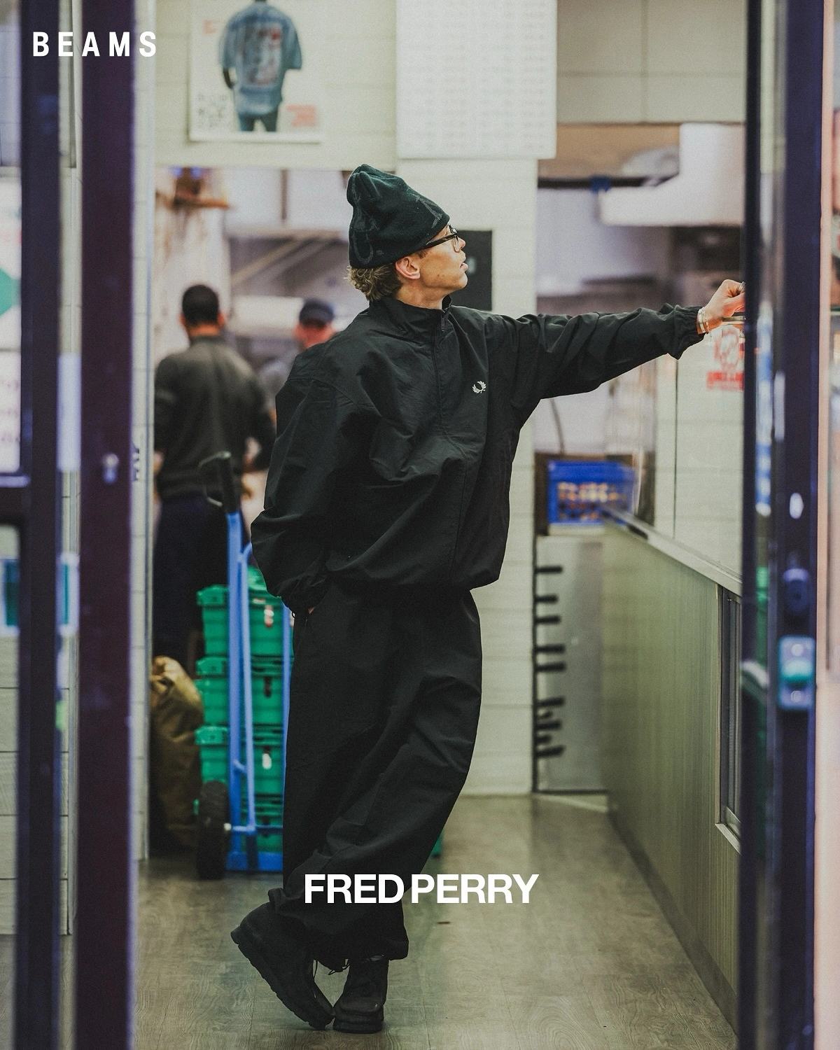 BEAMS联名北面紫标限定配色夹克,以及与Fred Perry、Loopwheeler的联名单品整理插图4 BEAMS联名北面紫标限定配色夹克,以及与Fred Perry、Loopwheeler的联名单品整理插图4