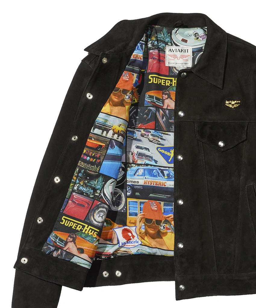 Lewis Leathers 与 HYSTERIC GLAMOUR 推出联名夹克插图 Lewis Leathers 与 HYSTERIC GLAMOUR 推出联名夹克插图