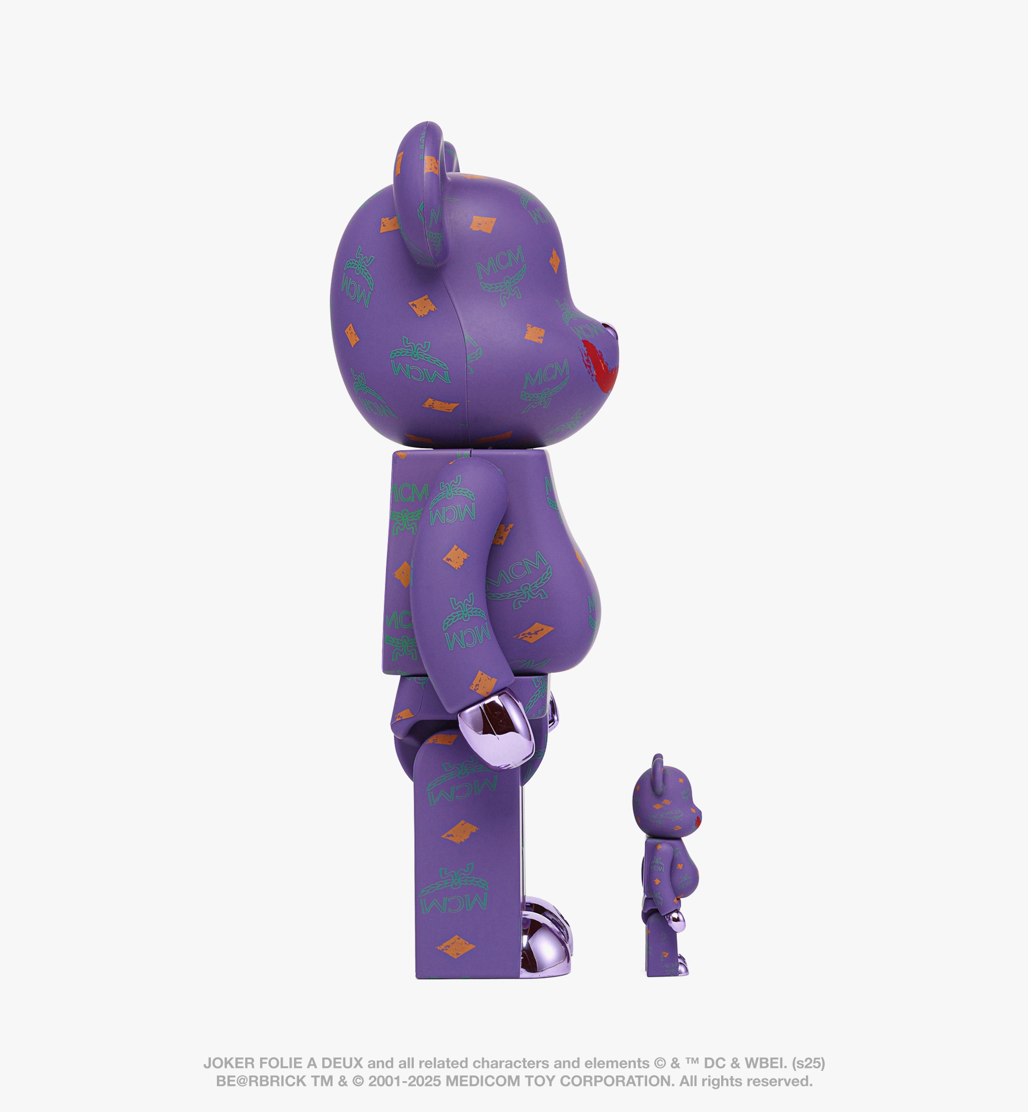 MCM 联名 BE@RBRICK,推出「小丑·双重妄想」图案插图1 MCM 联名 BE@RBRICK,推出「小丑·双重妄想」图案插图1
