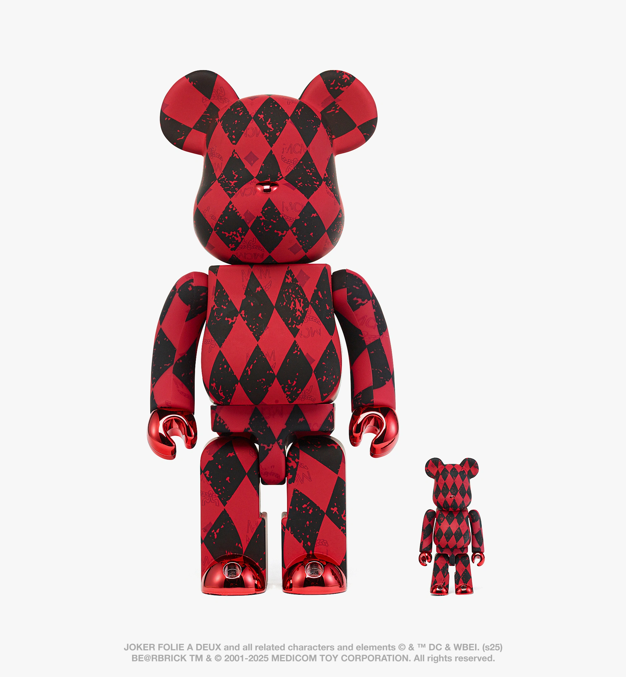 MCM 联名 BE@RBRICK,推出「小丑·双重妄想」图案插图3 MCM 联名 BE@RBRICK,推出「小丑·双重妄想」图案插图3