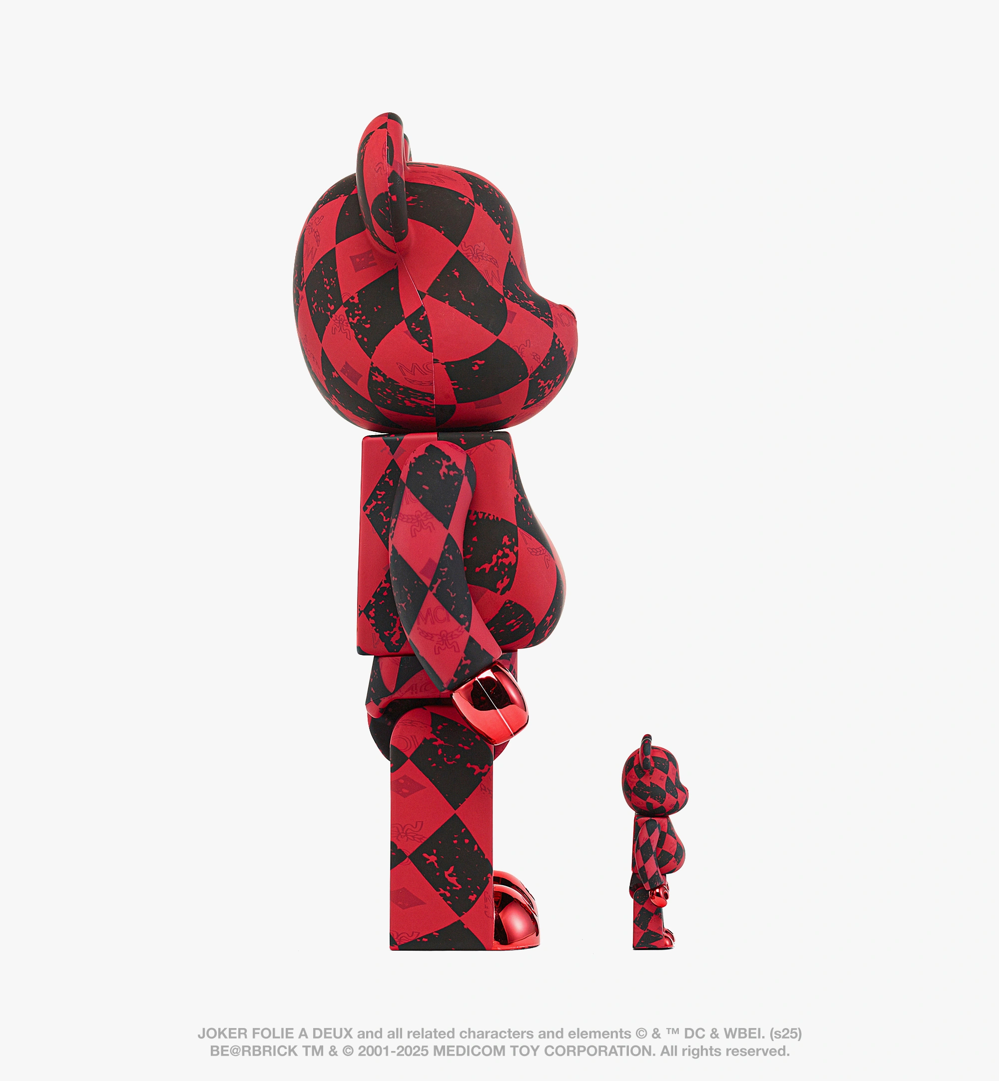MCM 联名 BE@RBRICK,推出「小丑·双重妄想」图案插图4 MCM 联名 BE@RBRICK,推出「小丑·双重妄想」图案插图4