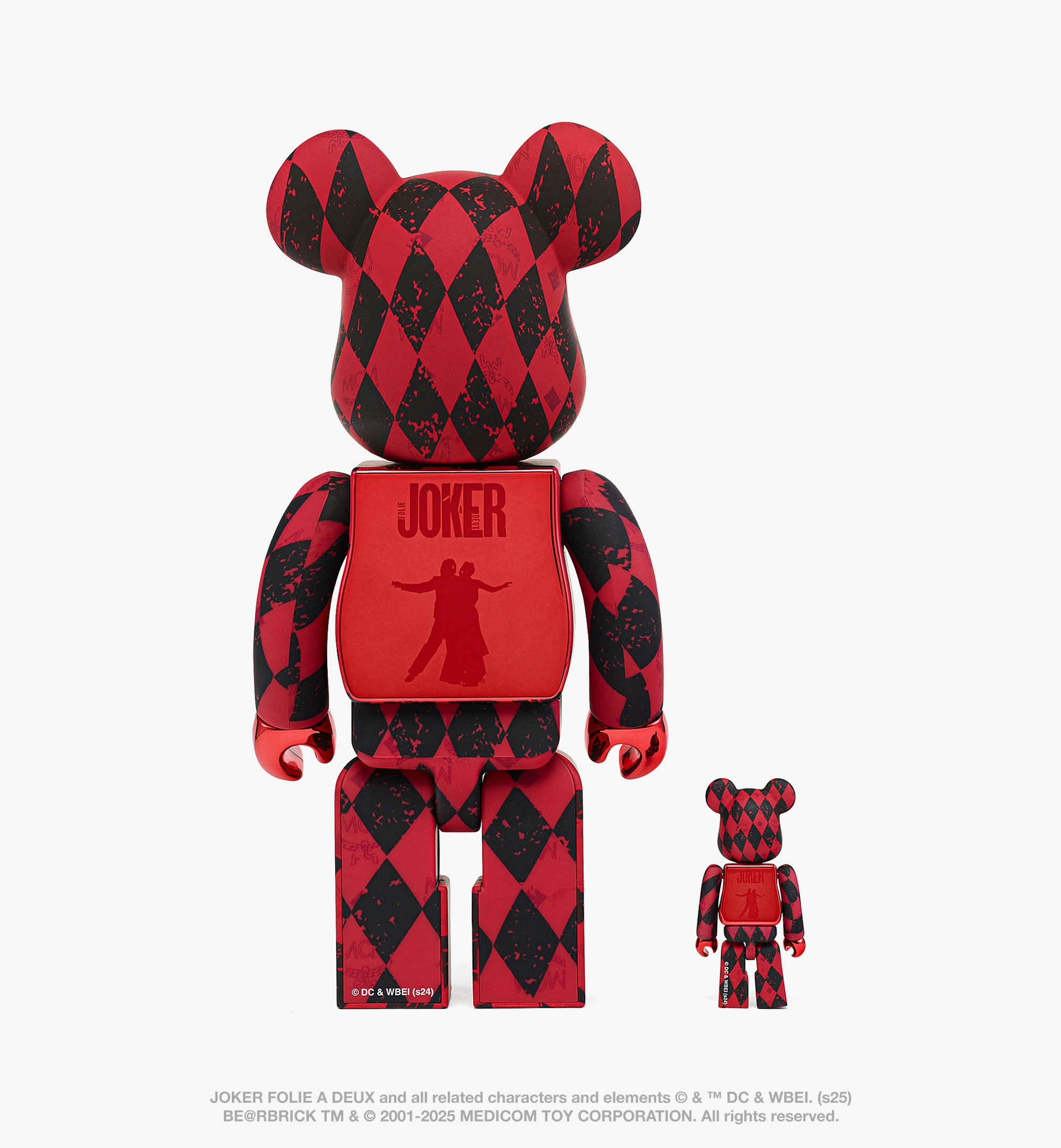 MCM 联名 BE@RBRICK,推出「小丑·双重妄想」图案插图5 MCM 联名 BE@RBRICK,推出「小丑·双重妄想」图案插图5