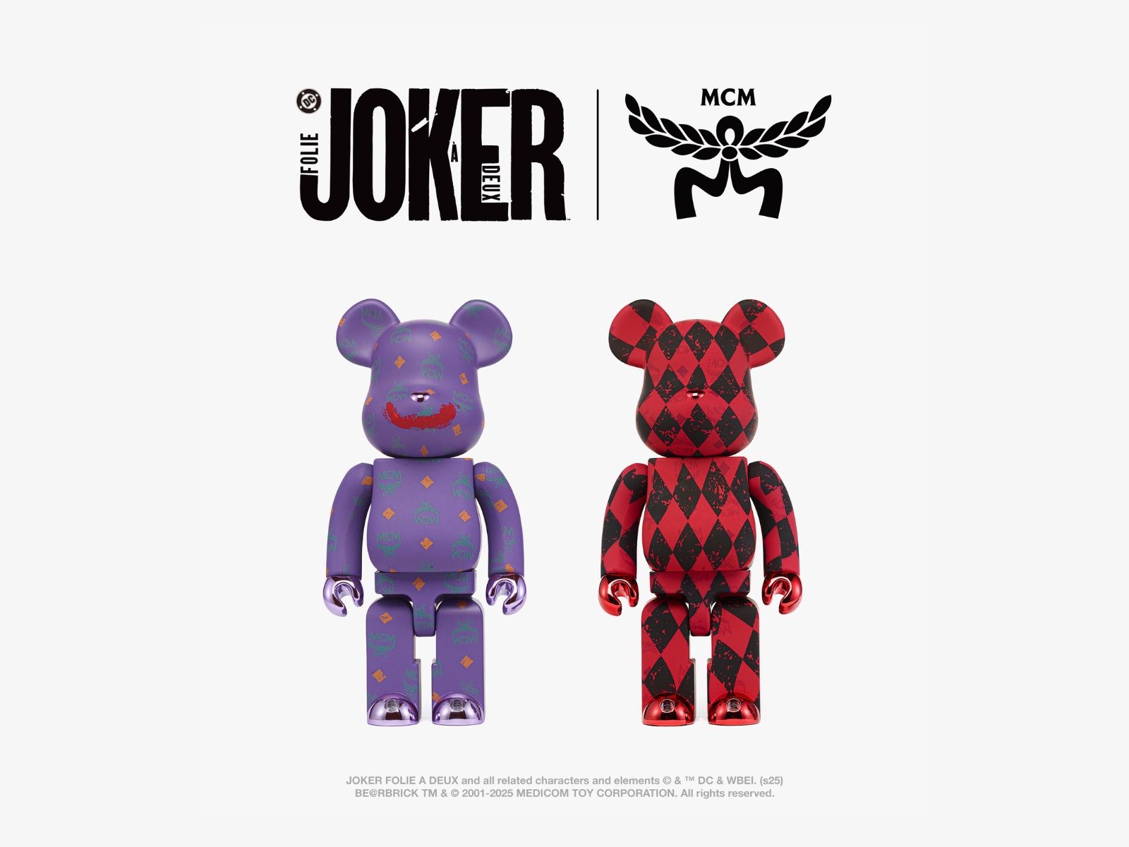 MCM 联名 BE@RBRICK，推出「小丑·双重妄想」图案缩略图
