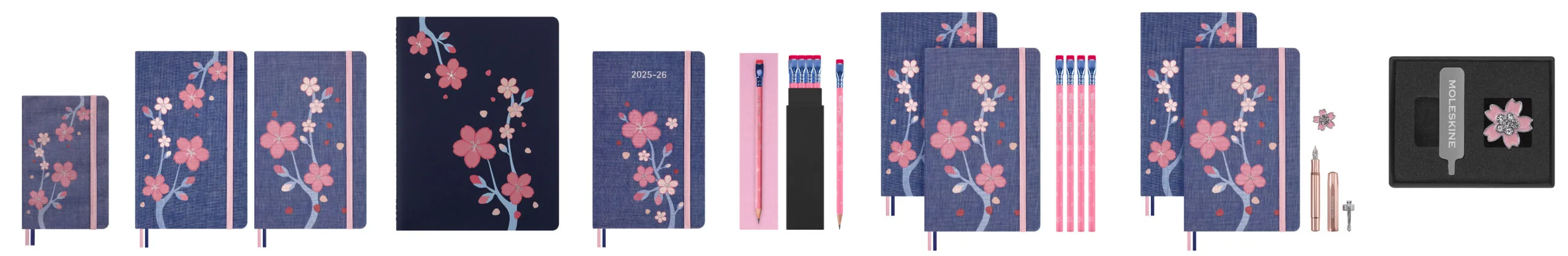 Moleskine 2025年樱花限定系列已上市插图3 Moleskine 2025年樱花限定系列已上市插图3