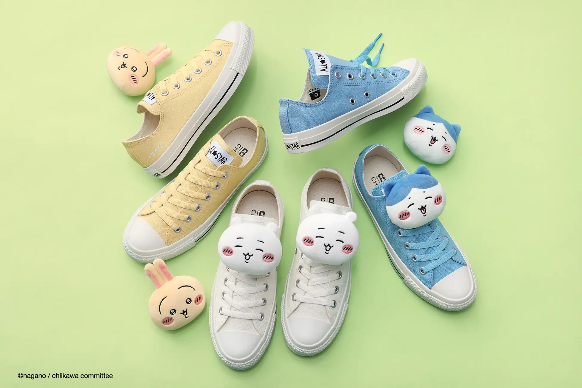Chiikawa 联名CONVERSE鞋款本周发售缩略图