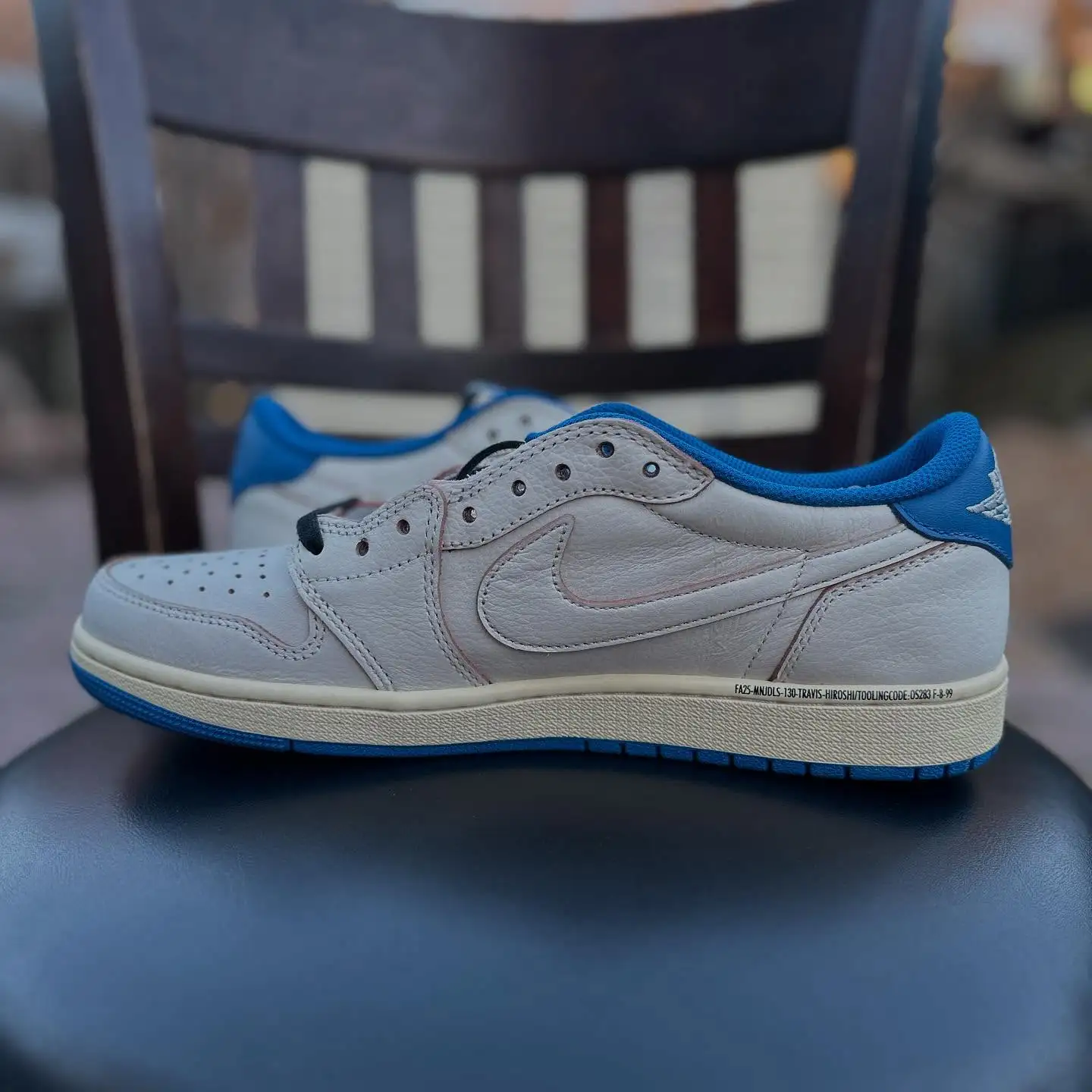 Travis Scott × fragment design × NIKE AIR JORDAN 1 LOW 新图曝光插图3 Travis Scott × fragment design × NIKE AIR JORDAN 1 LOW 新图曝光插图3