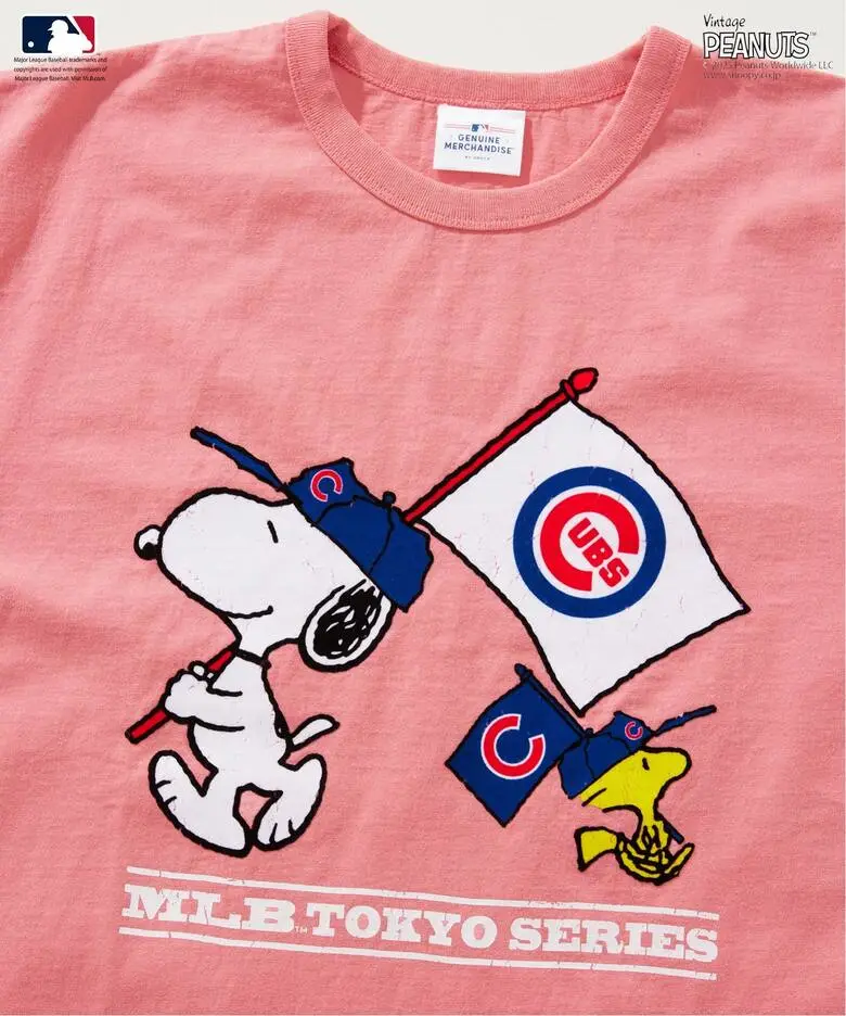 JOURNAL STANDARD relume 携手 PEANUTS 与 MLB插图 JOURNAL STANDARD relume 携手 PEANUTS 与 MLB插图