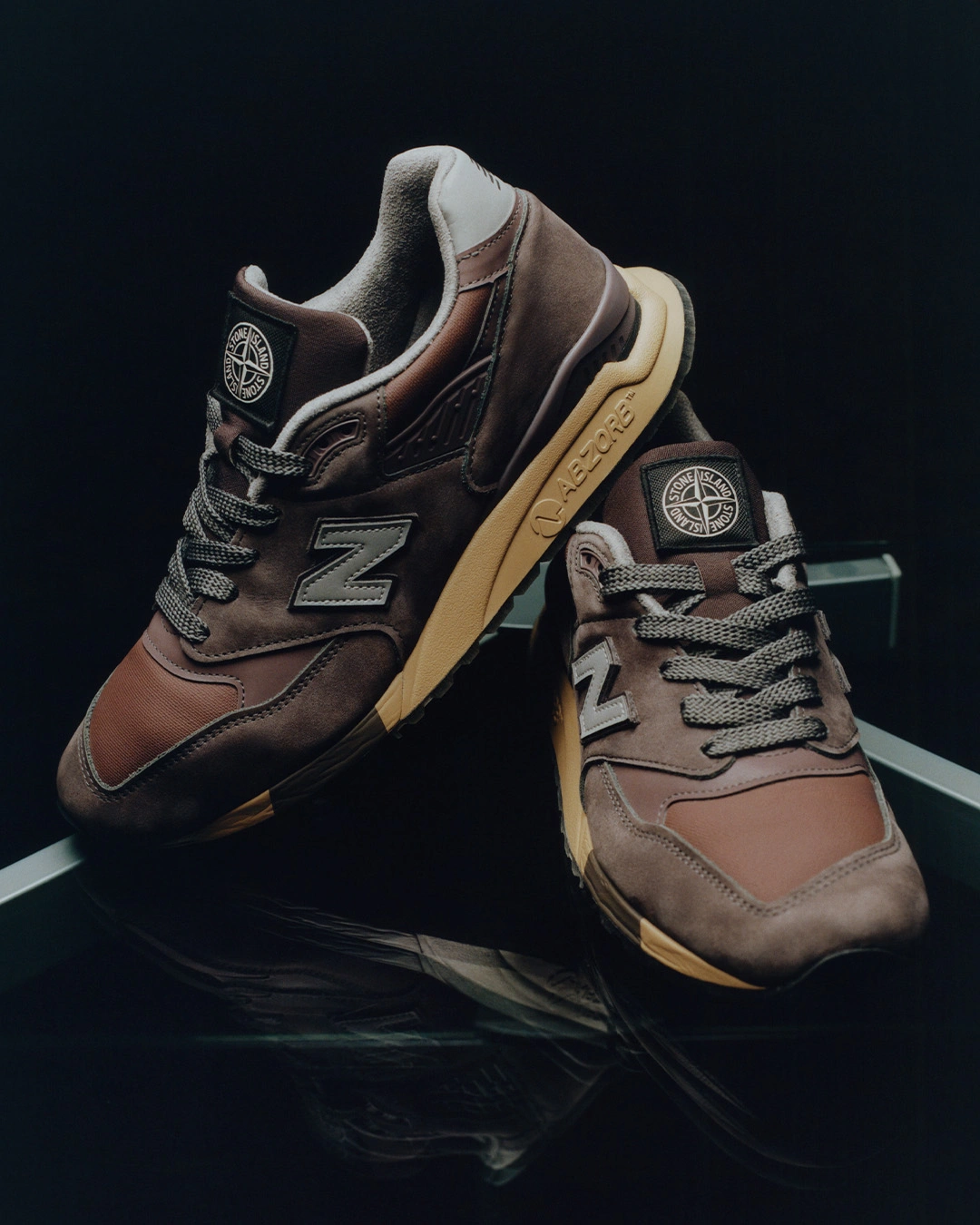 STONE ISLAND 联名 New Balance 998 全新鞋款三月底发售插图3 STONE ISLAND 联名 New Balance 998 全新鞋款三月底发售插图3